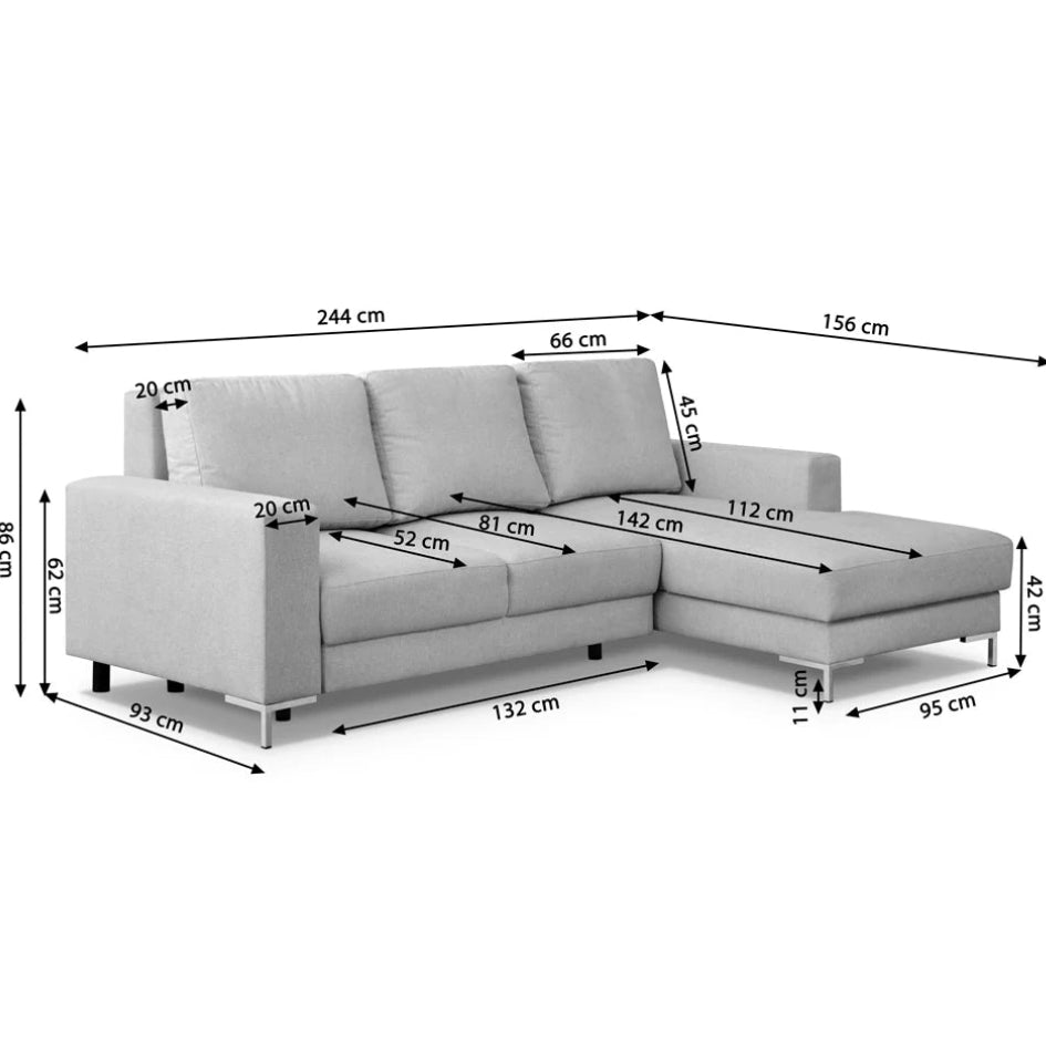 Kampinė sofa Gala