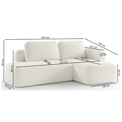 Kampinė sofa Selen 