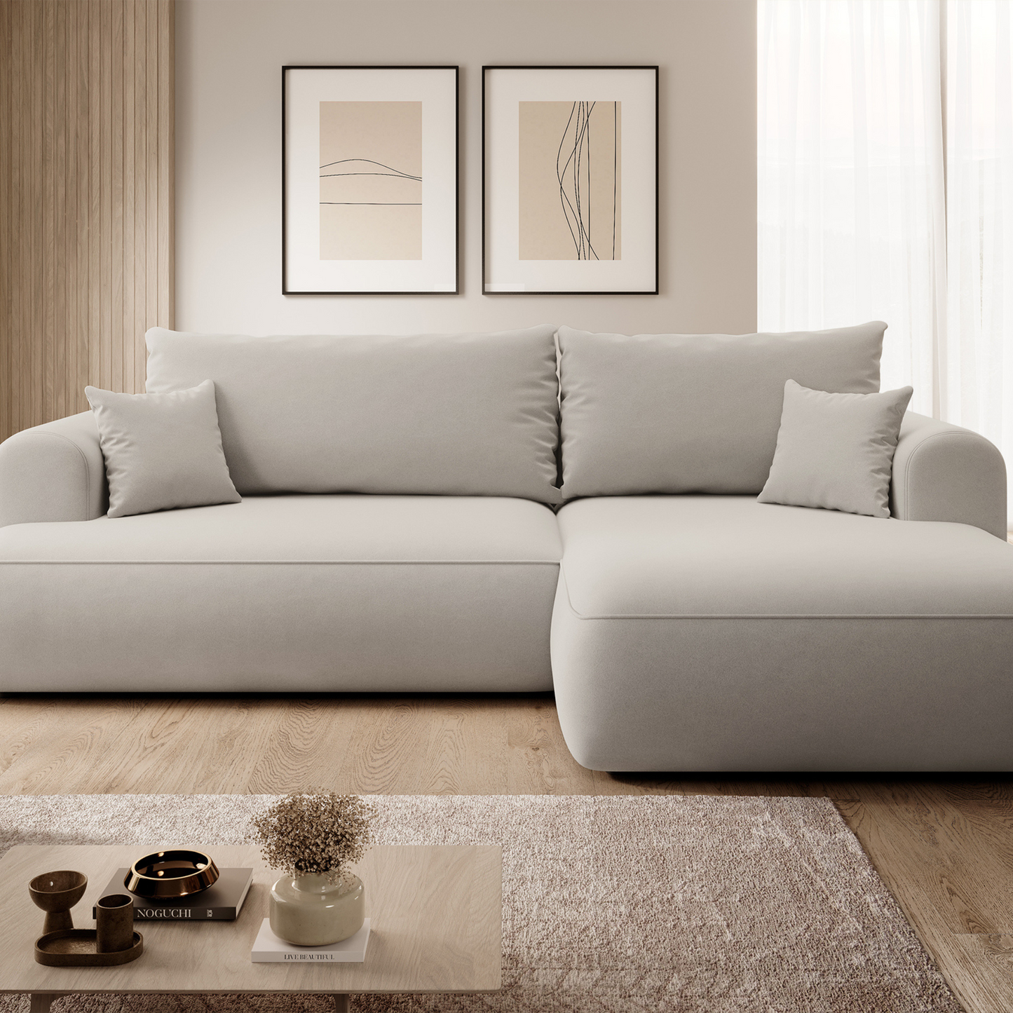 Kampinė sofa Alura