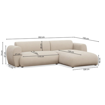Kampinė sofa Farido