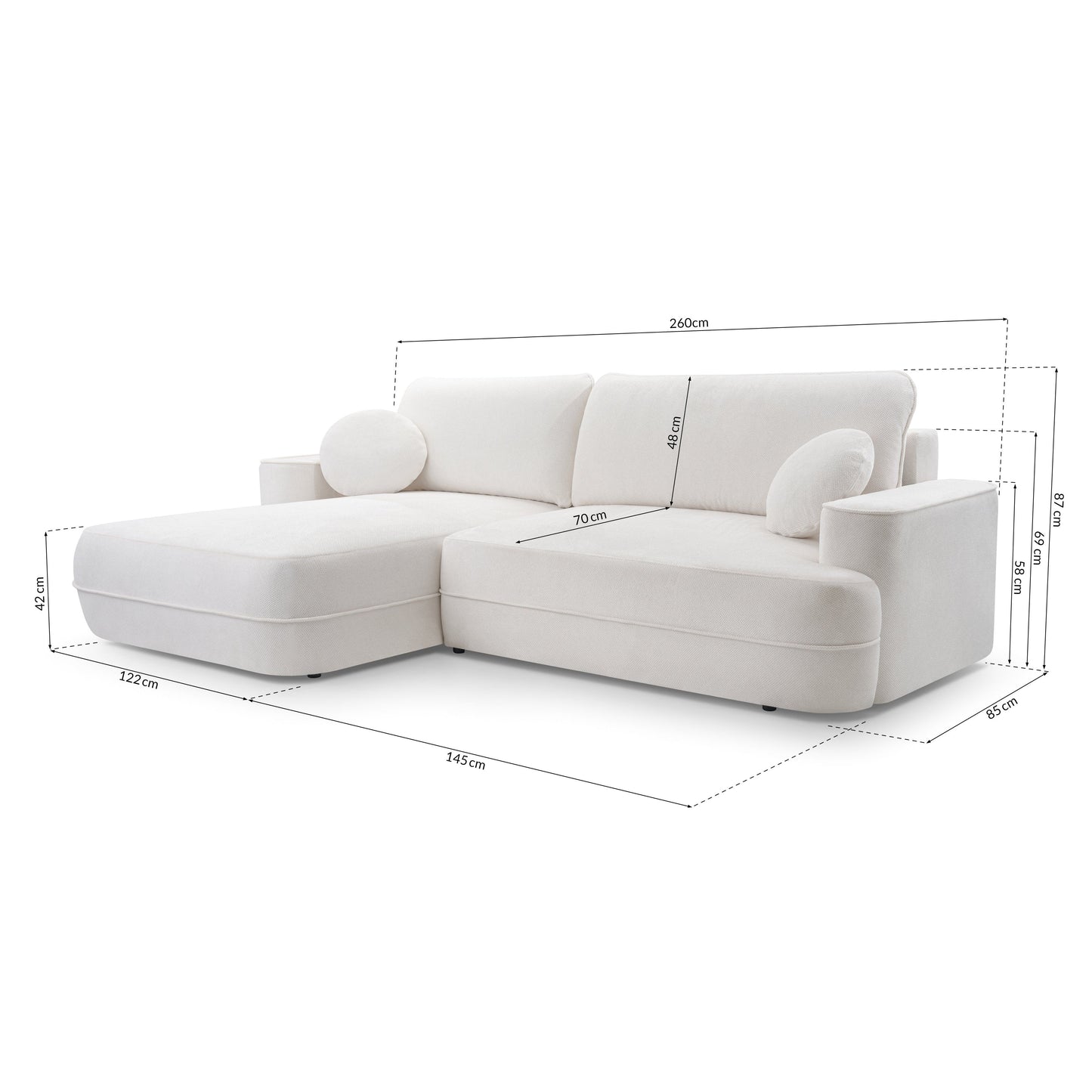 Kampinė sofa Enera 