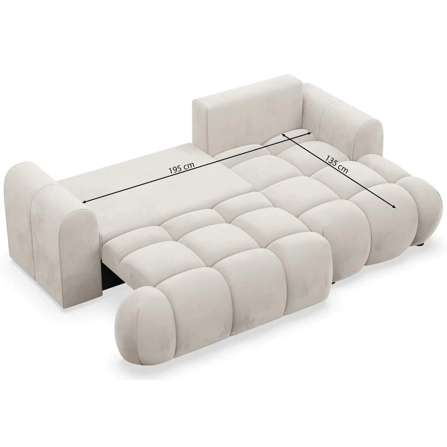 Kampinė sofa Nuvia Mini