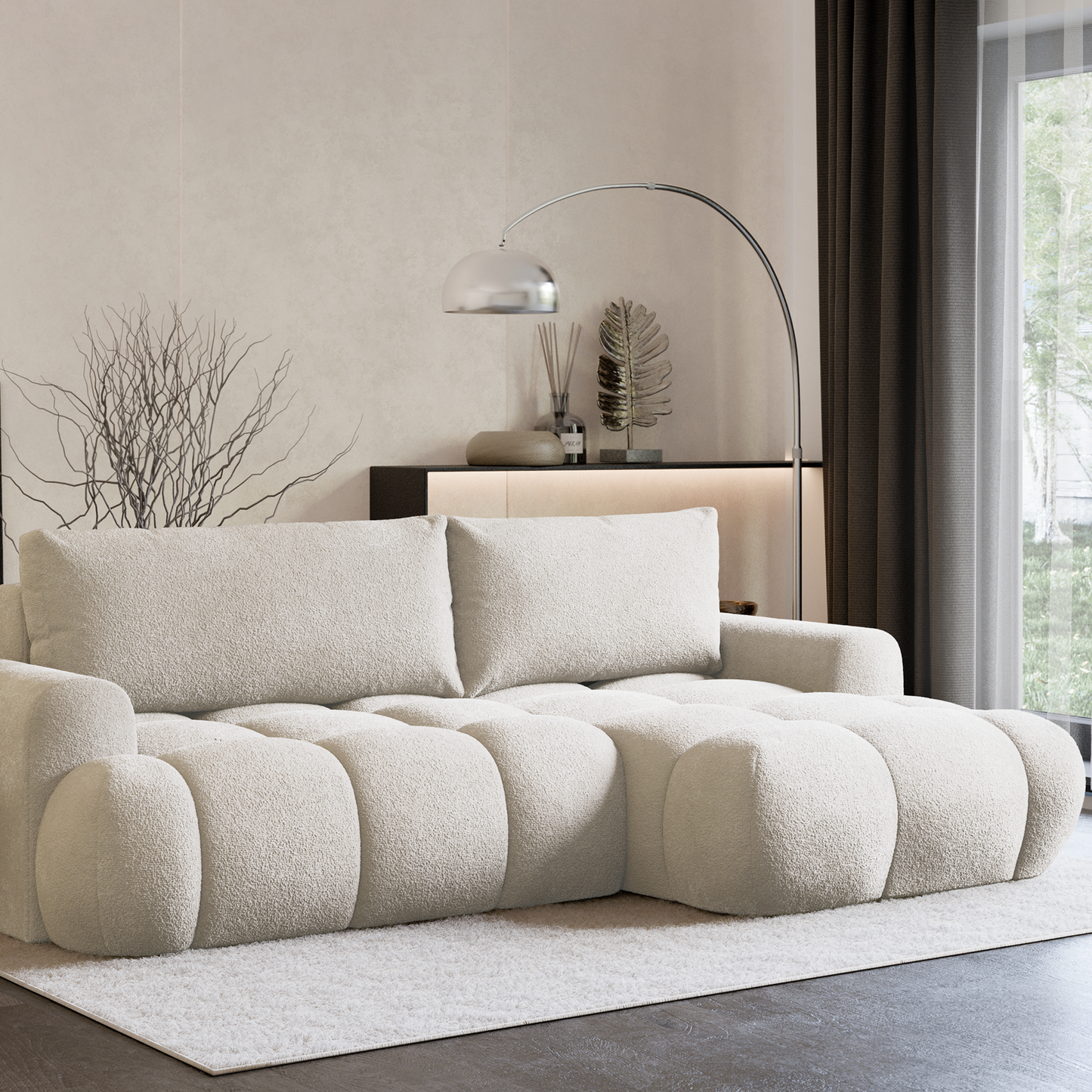 Kampinė sofa Nuvia Mini
