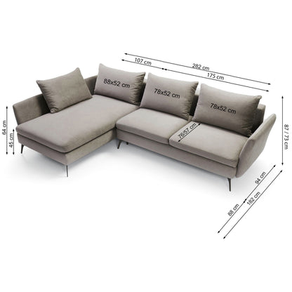 Kampinė sofa Como 