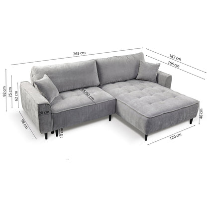 Kampinė sofa Elys