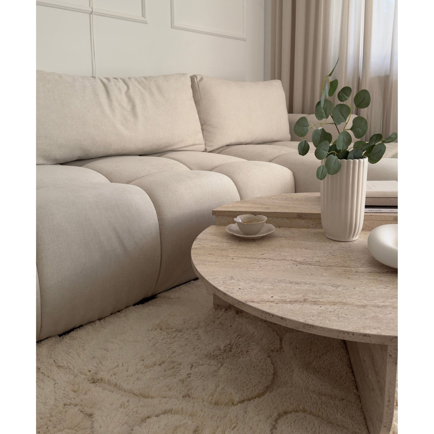 Kampinė sofa Nuvia