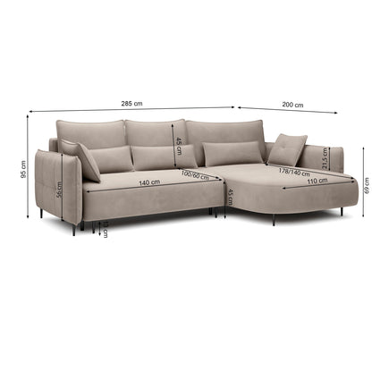 Kampinė sofa Aria
