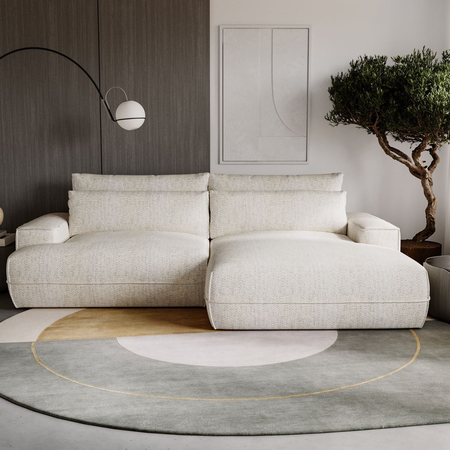 Kampinė sofa Siena